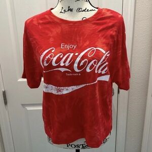 Love Tribe Coca-Cola Red Tee with White Logo